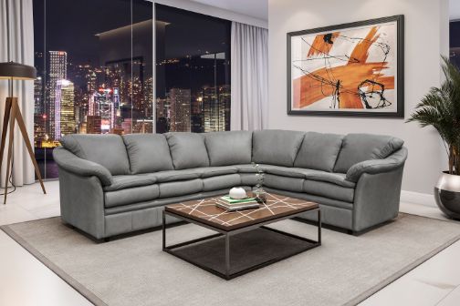 Leather Sectionals Come in Many Shapes and Sizes