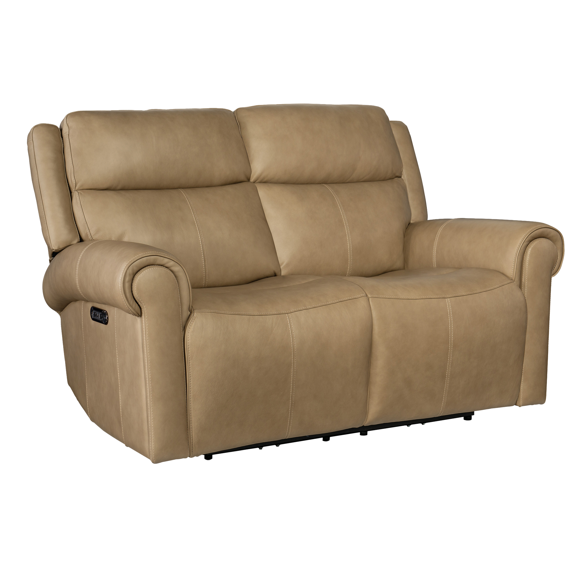 Ondrei 66" Wide Upholstered Leather Loveseat