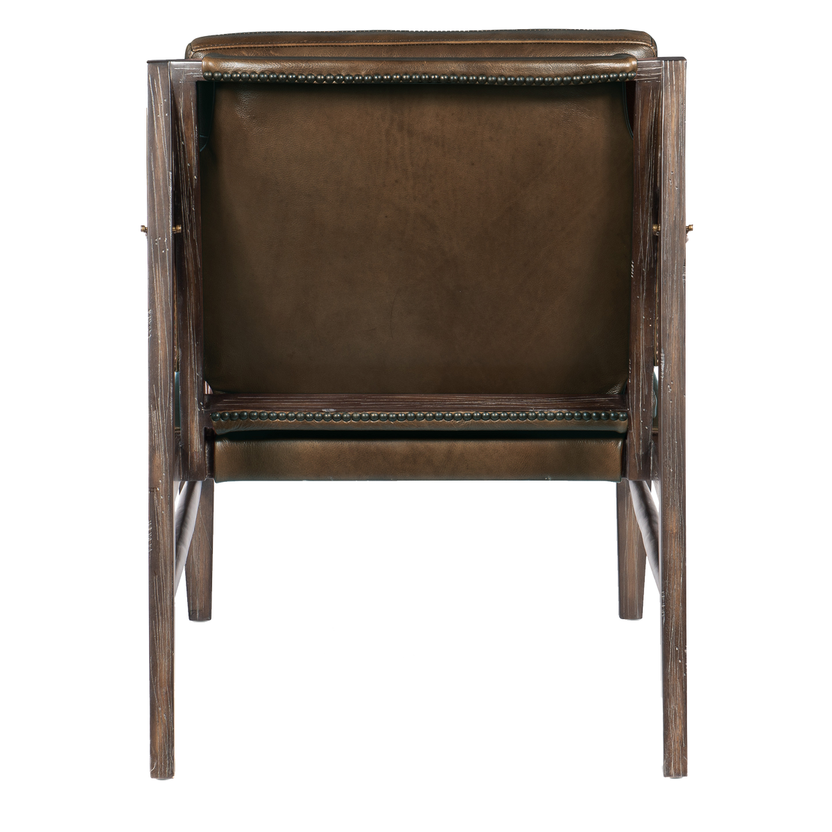 Selah 26&quot; Wide Side Chair, Leather, Black