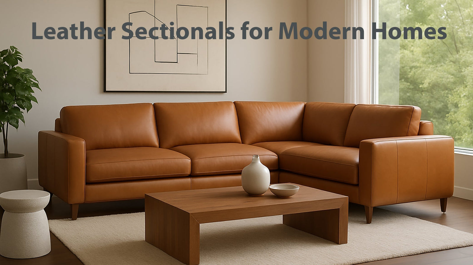 Leather Sectionals for Modern Homes | Handcrafted Quality by Coja - Coja