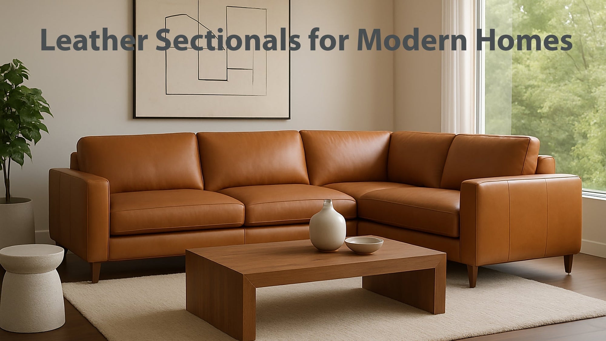 Leather Sectionals for Modern Homes | Handcrafted Quality by Coja - Coja