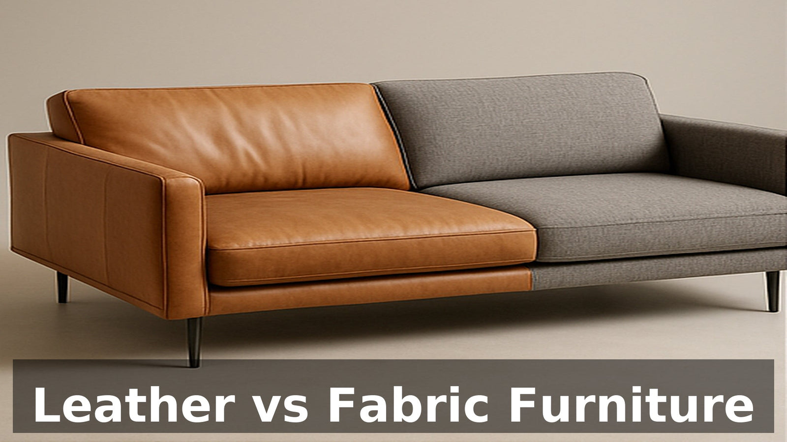 Leather Furniture vs. Fabric Furniture: Which is Better for Your Home? - Coja