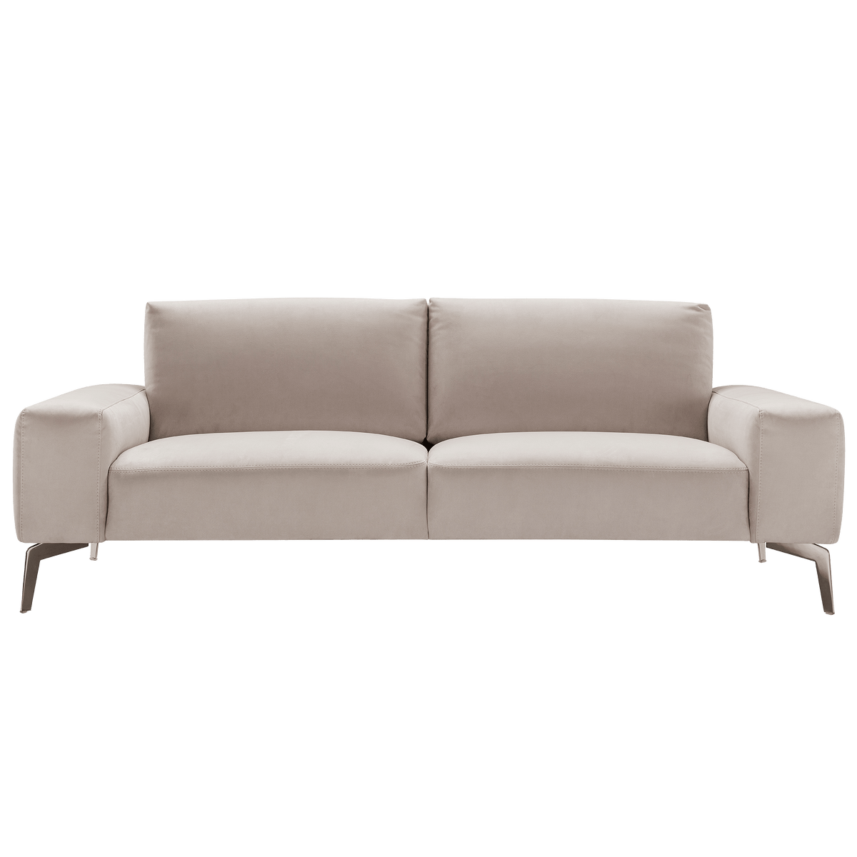 Abbraccio Italian Microfiber Sofa – Light Gray - Coja