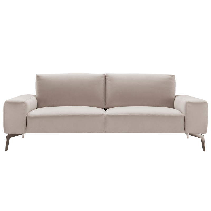 Abbraccio Italian Microfiber Sofa – Light Gray - Coja