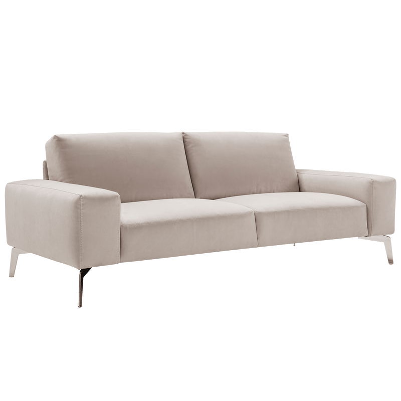 Abbraccio Italian Microfiber Sofa – Light Gray - Coja