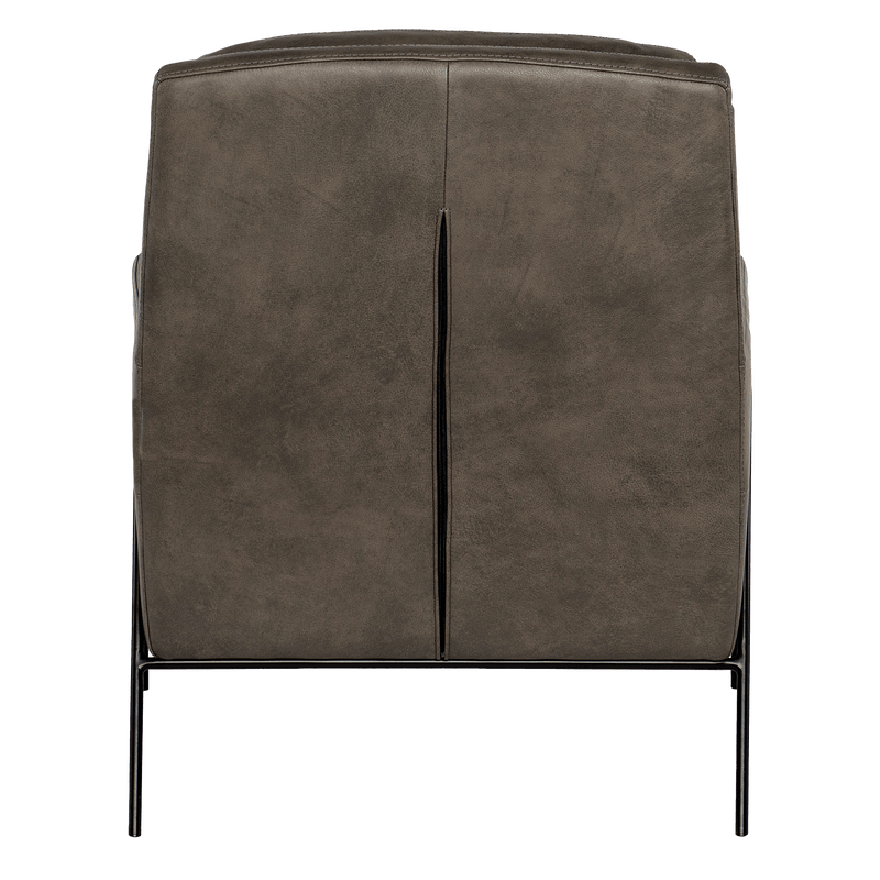 Aziel 30.5" Wide Side Chair, Leather - Coja