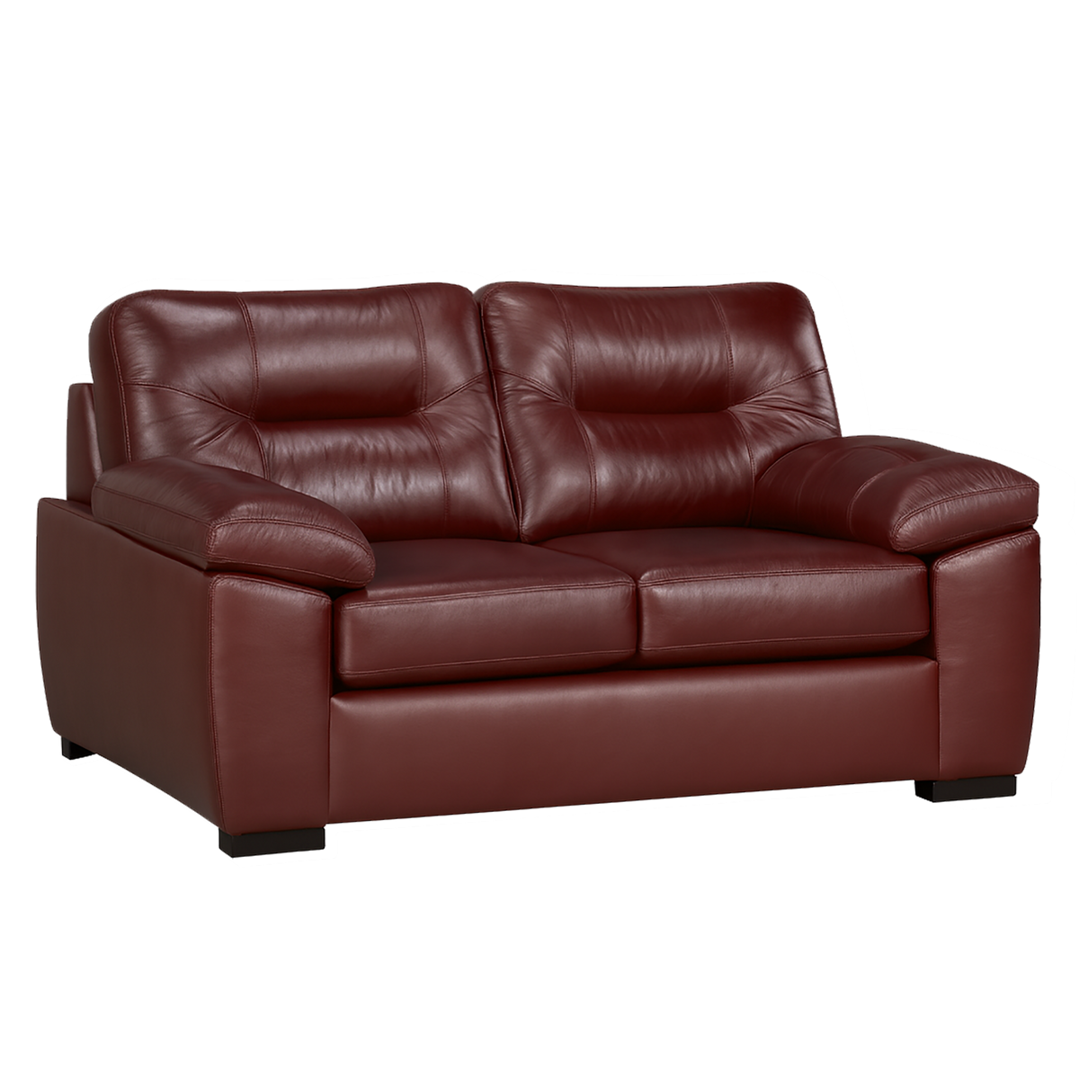 Baeza Leather Loveseat