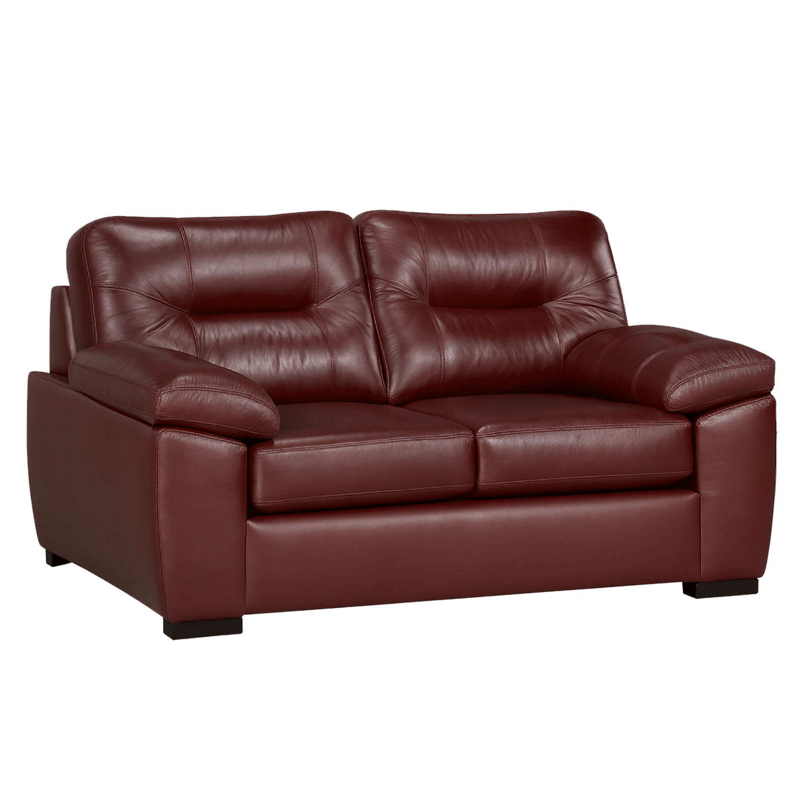 Baeza Leather Loveseat - Coja