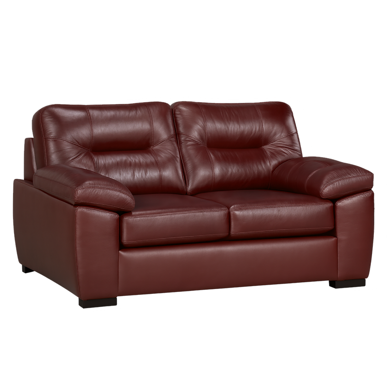 Baeza Leather Loveseat