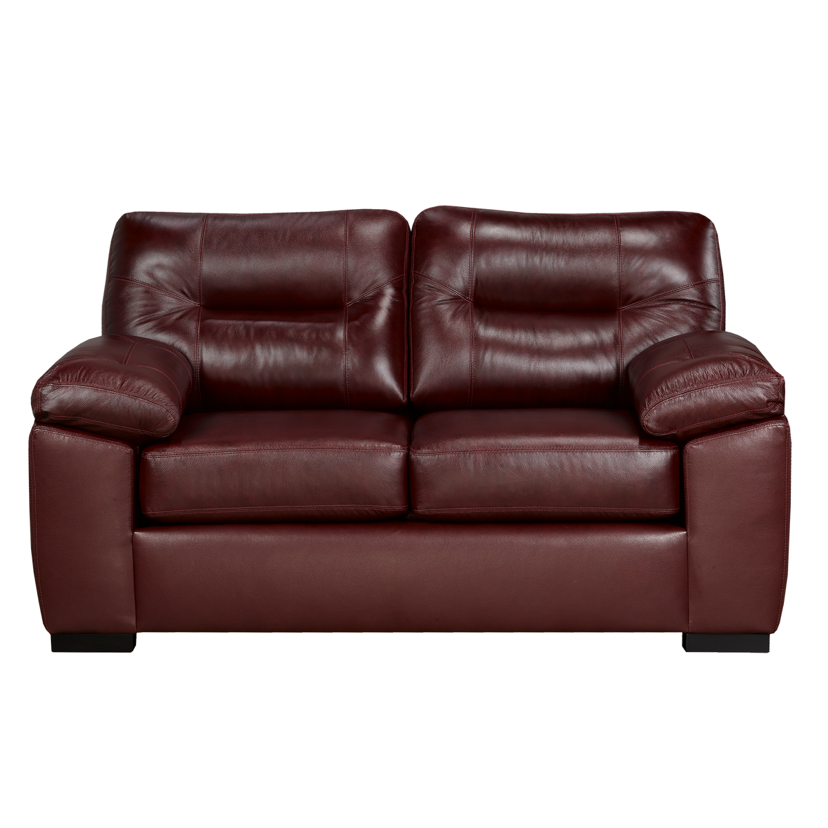 Baeza Leather Loveseat