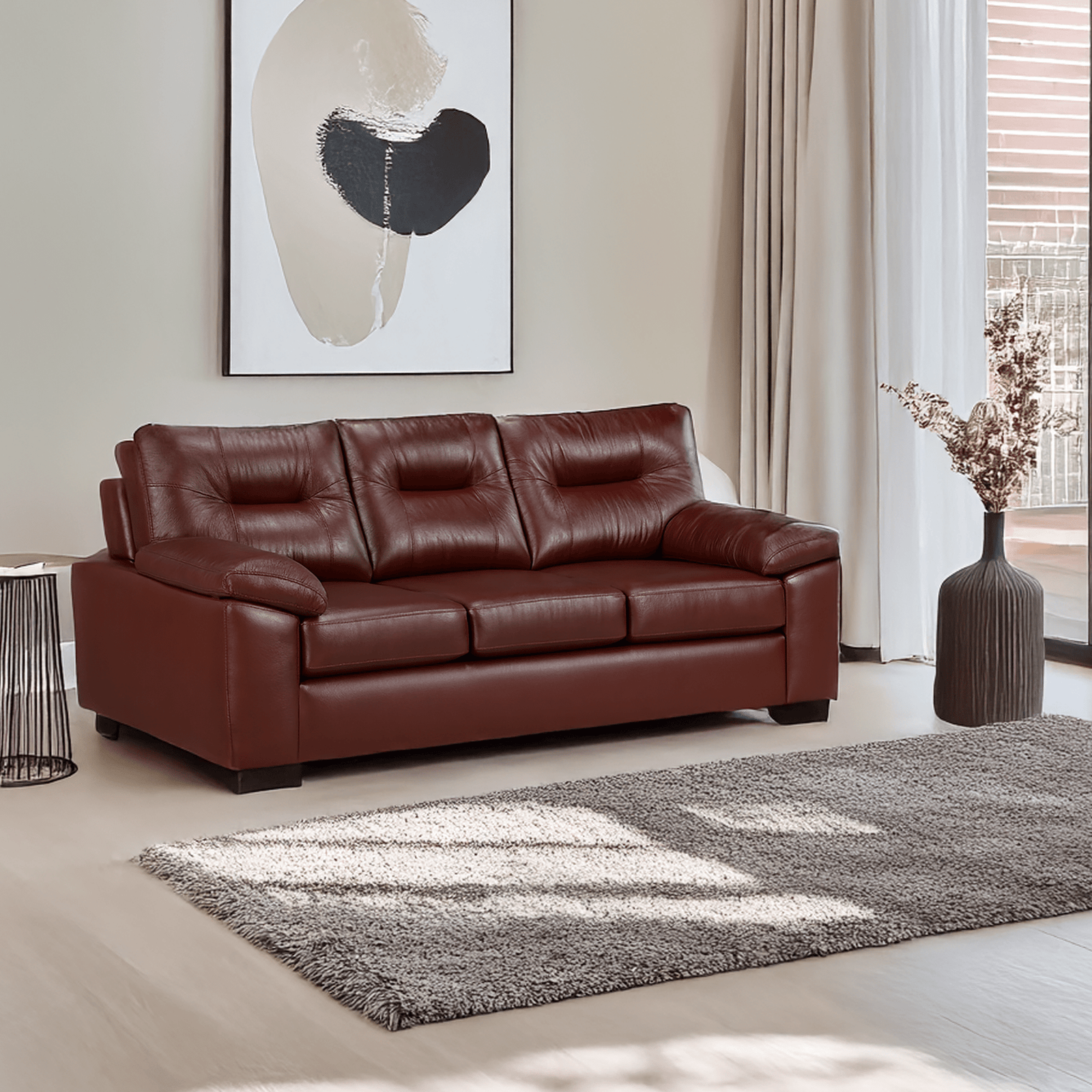 Baeza Leather Sofa - Coja