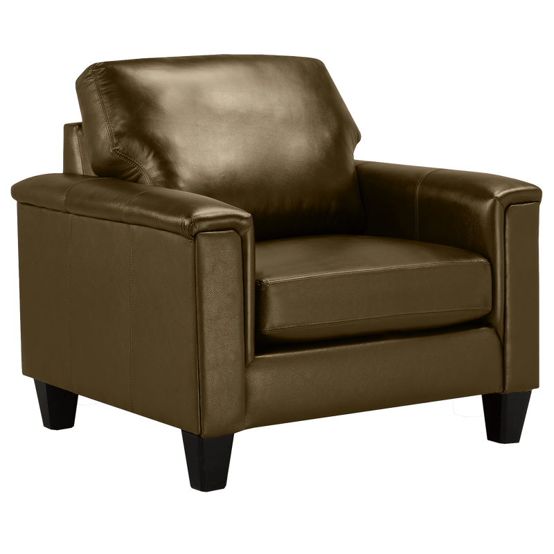 Benson Leather Sofa & Two Chair Set - Coja