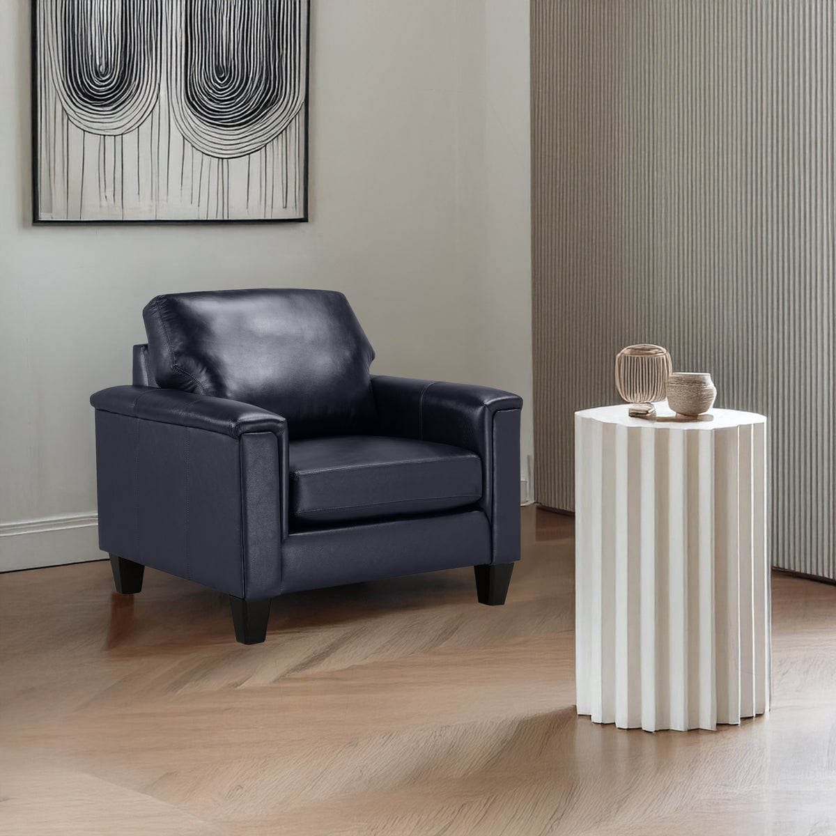 Benson Leather Chair - Coja