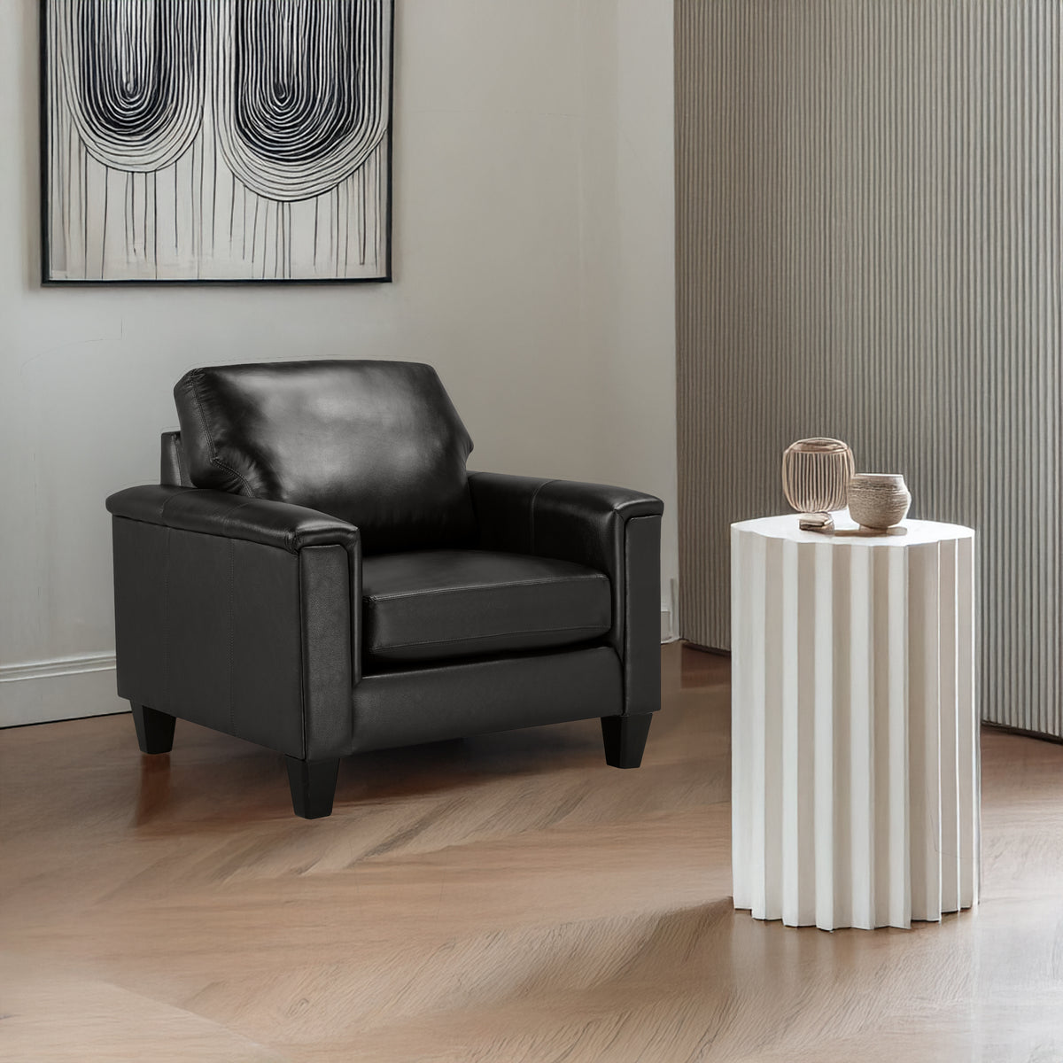 Benson Leather Chair - Coja