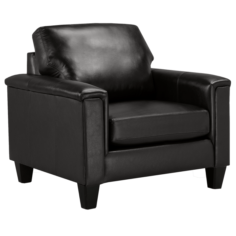 Benson Leather Sofa & Two Chair Set - Coja