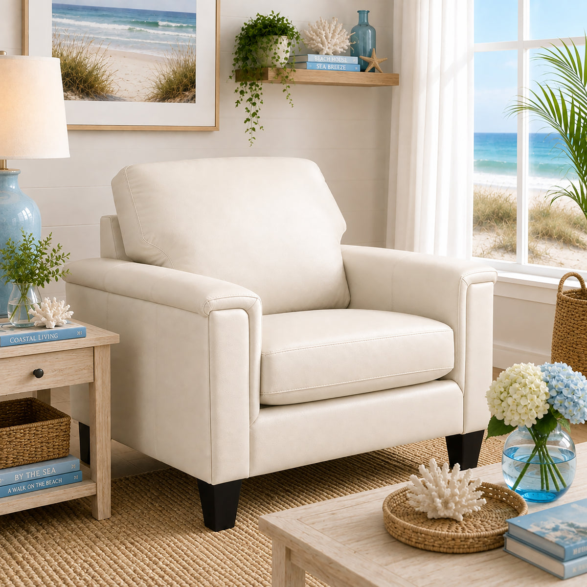 Benson Leather Chair - Coja