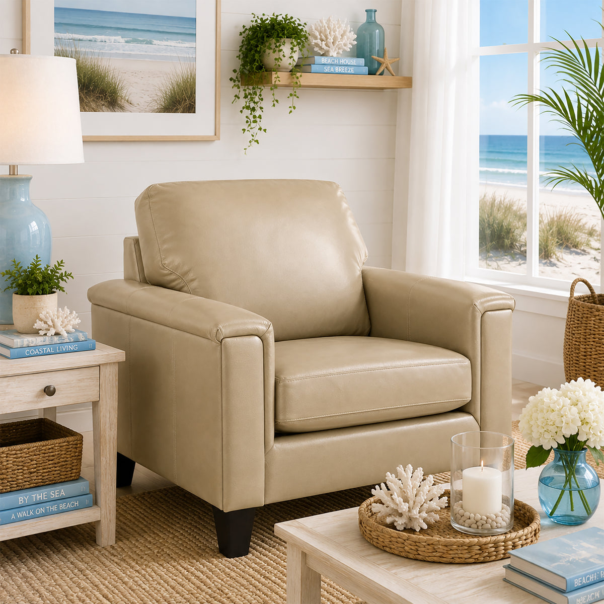 Benson Leather Chair - Coja