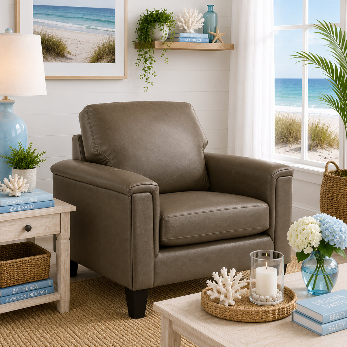 Benson Leather Chair - Coja