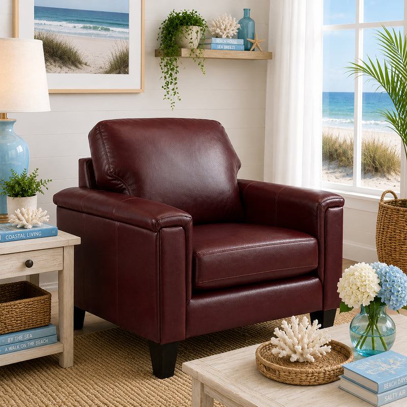 Benson Leather Chair - Coja