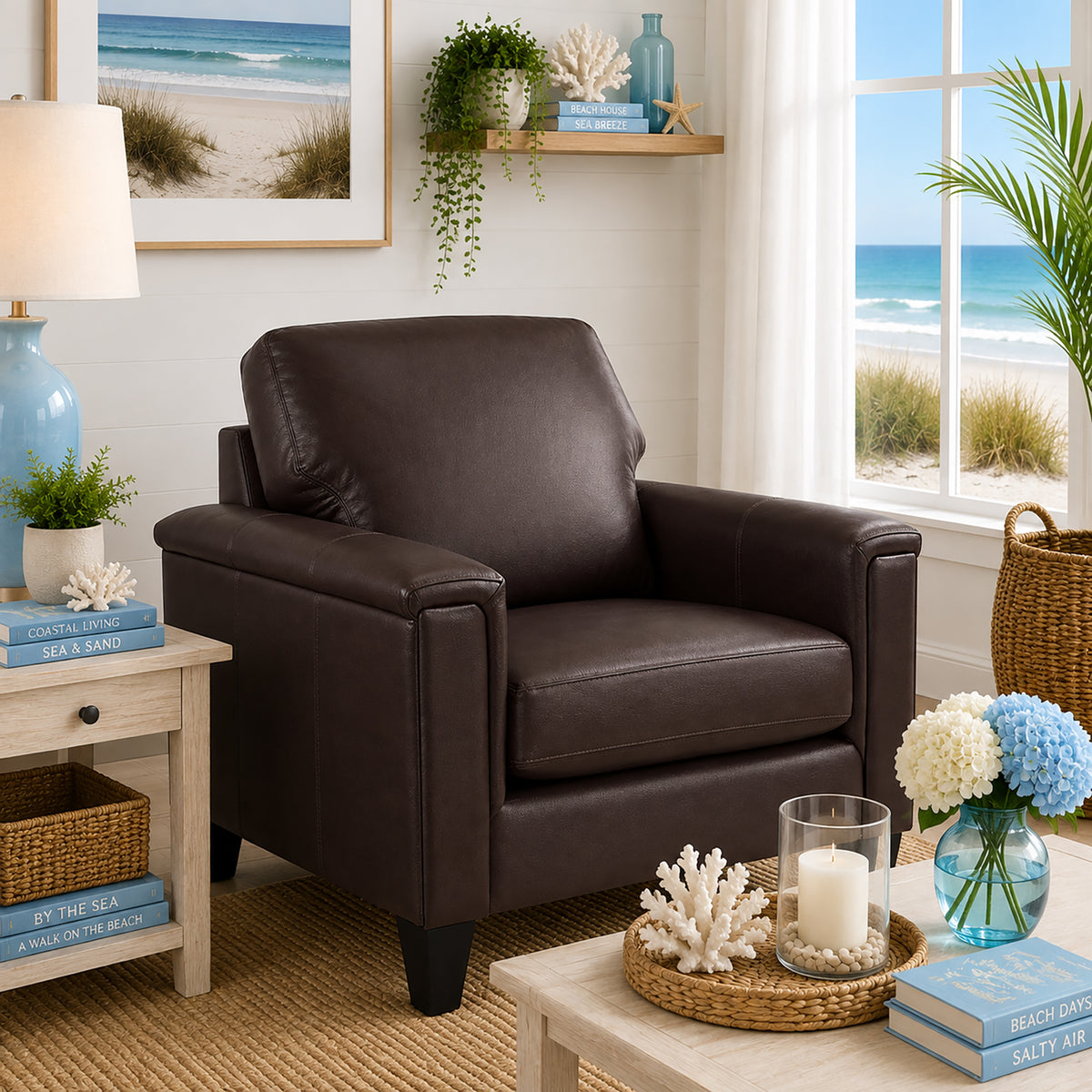 Benson Leather Chair - Coja