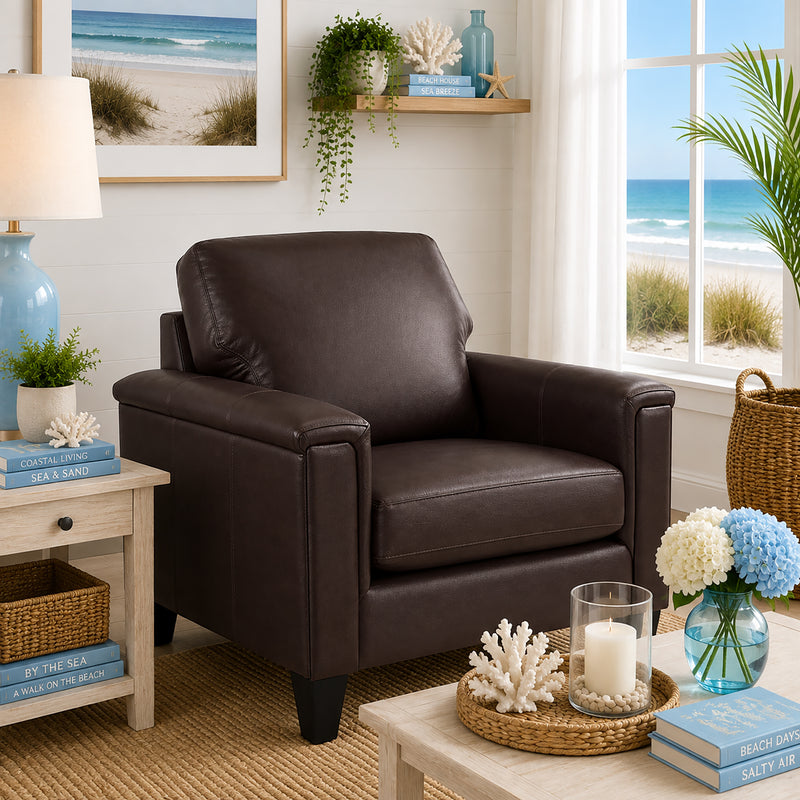 Benson Leather Chair - Coja