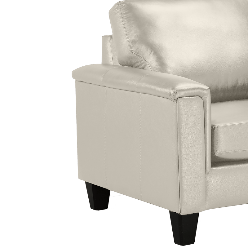 Benson Leather Sofa & Two Chair Set - Coja