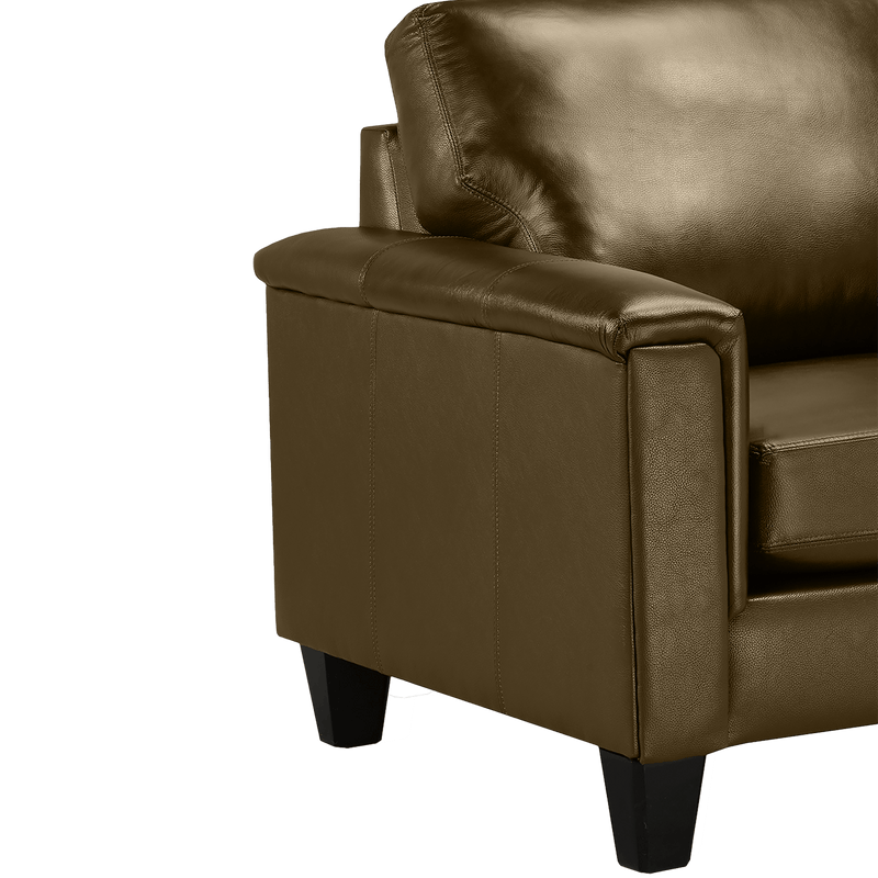 Benson Leather Sofa & Two Chair Set - Coja