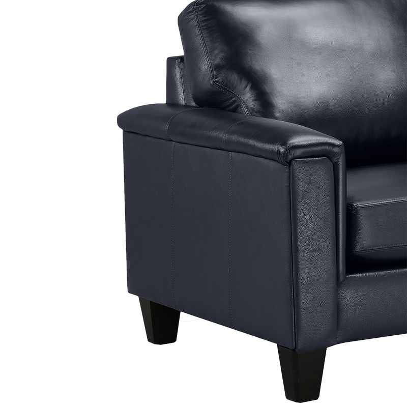 Benson Leather Sofa & Two Chair Set - Coja