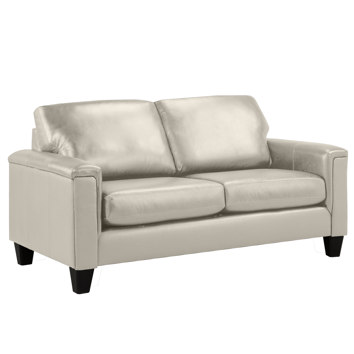Benson Leather Loveseat