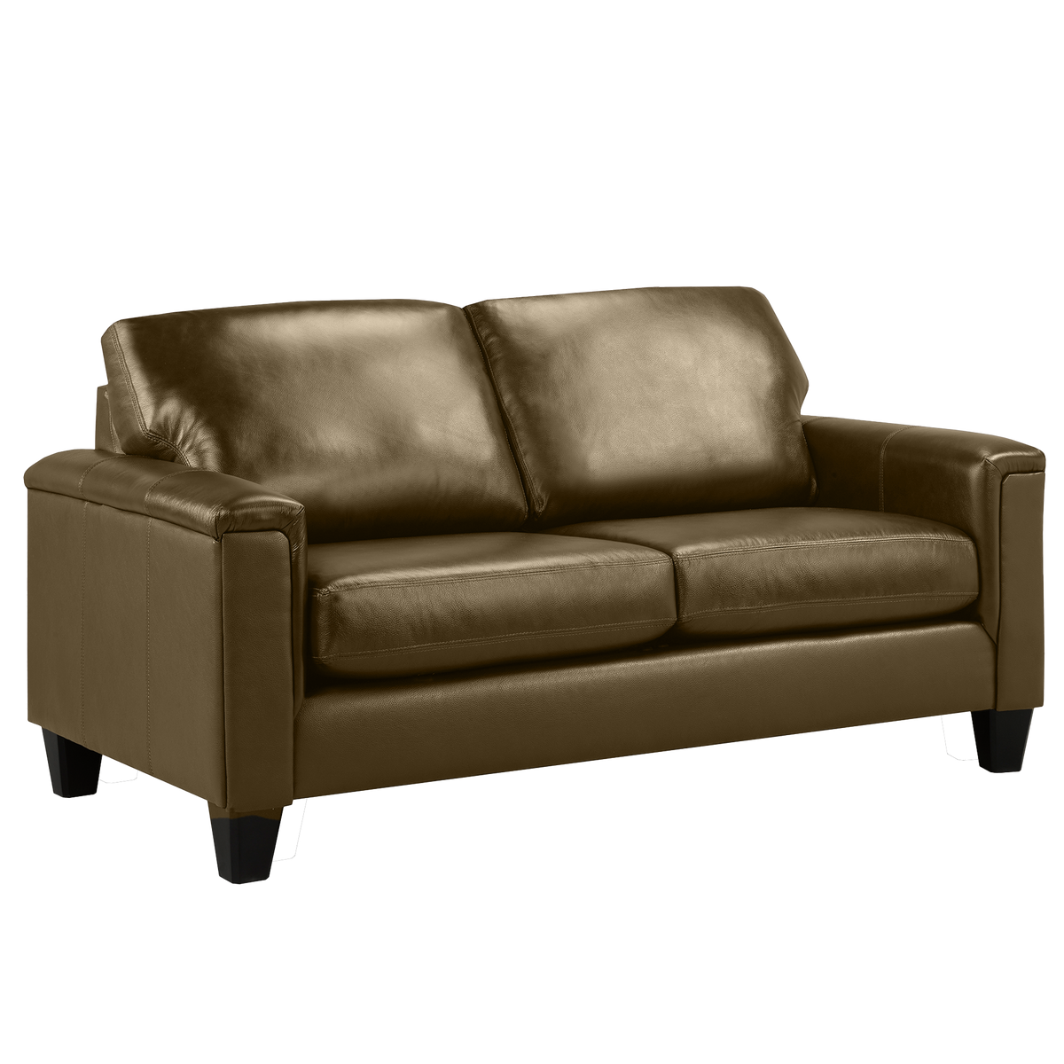 Benson Leather Loveseat