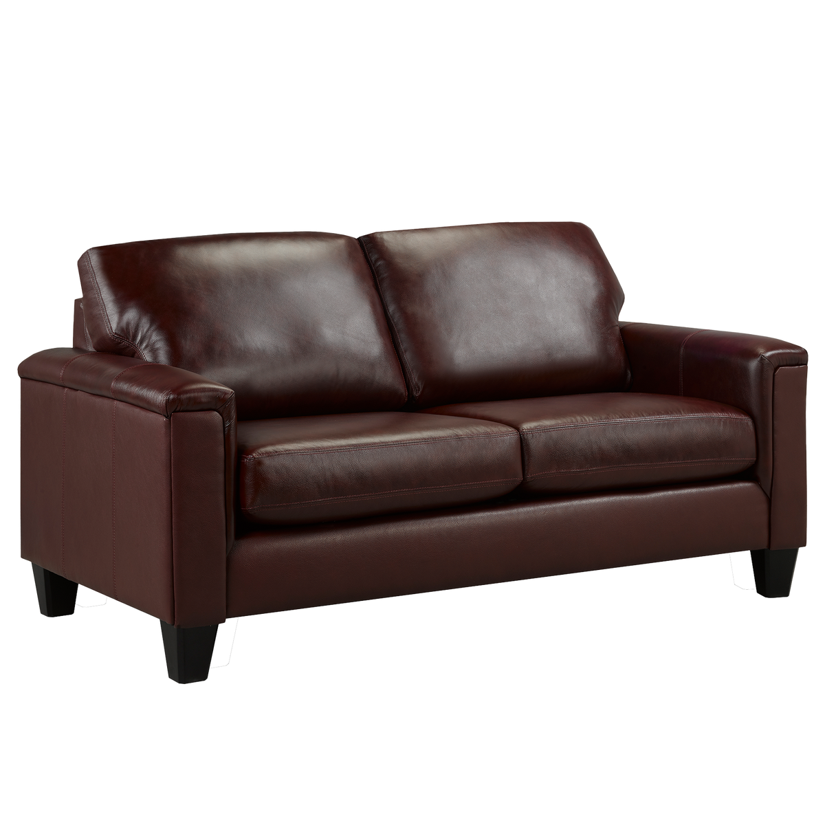 Benson Leather Loveseat