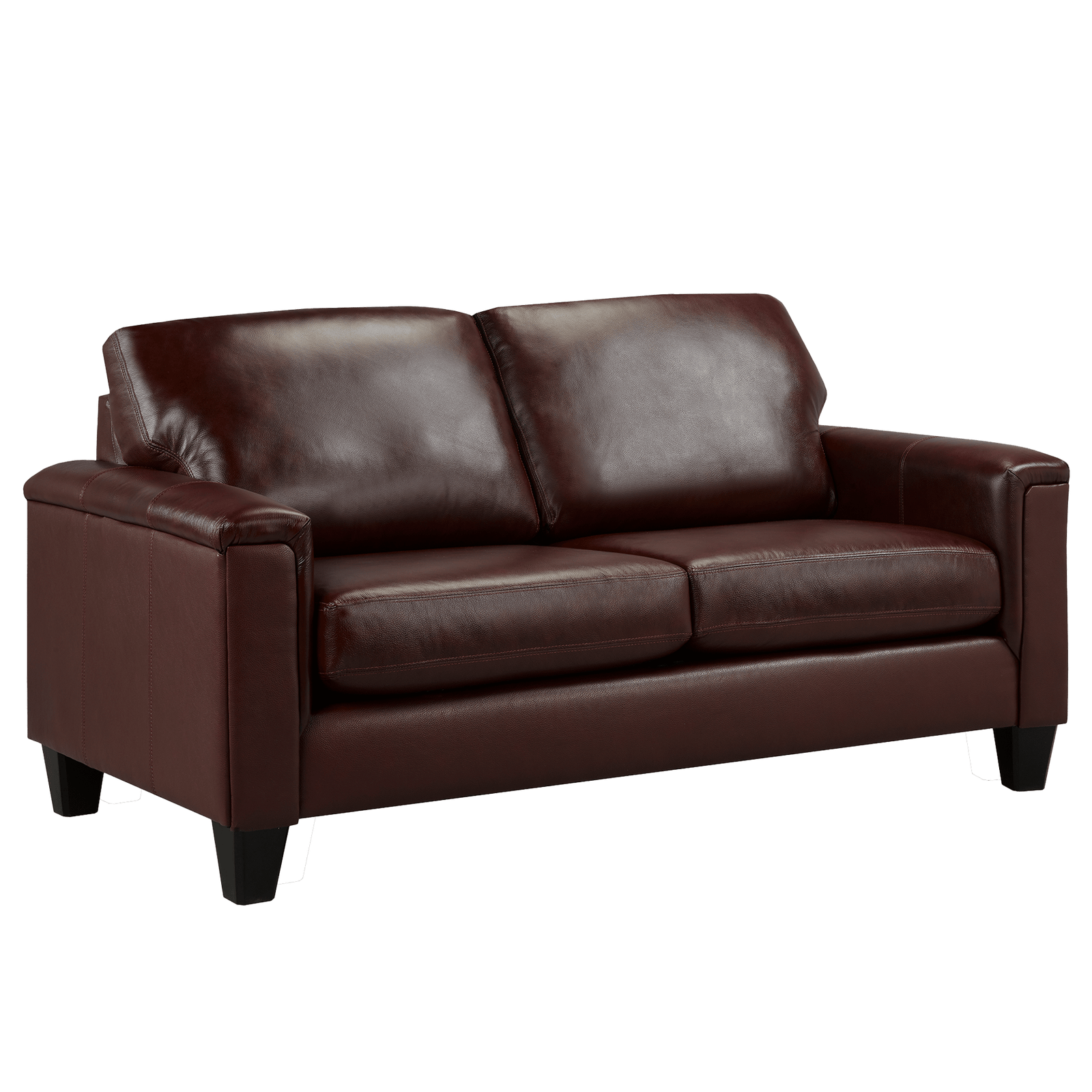 Benson Leather Loveseat