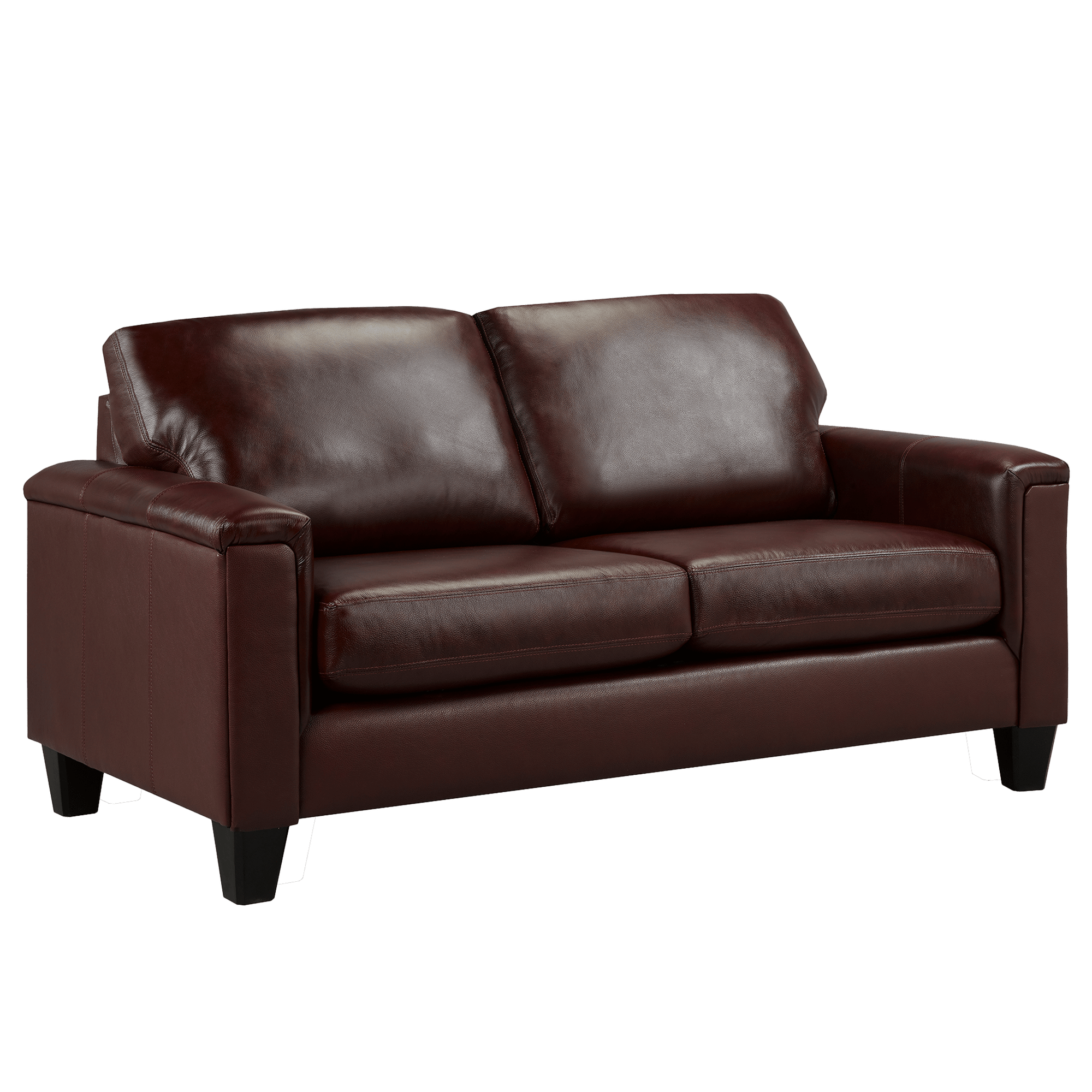 Benson Leather Loveseat