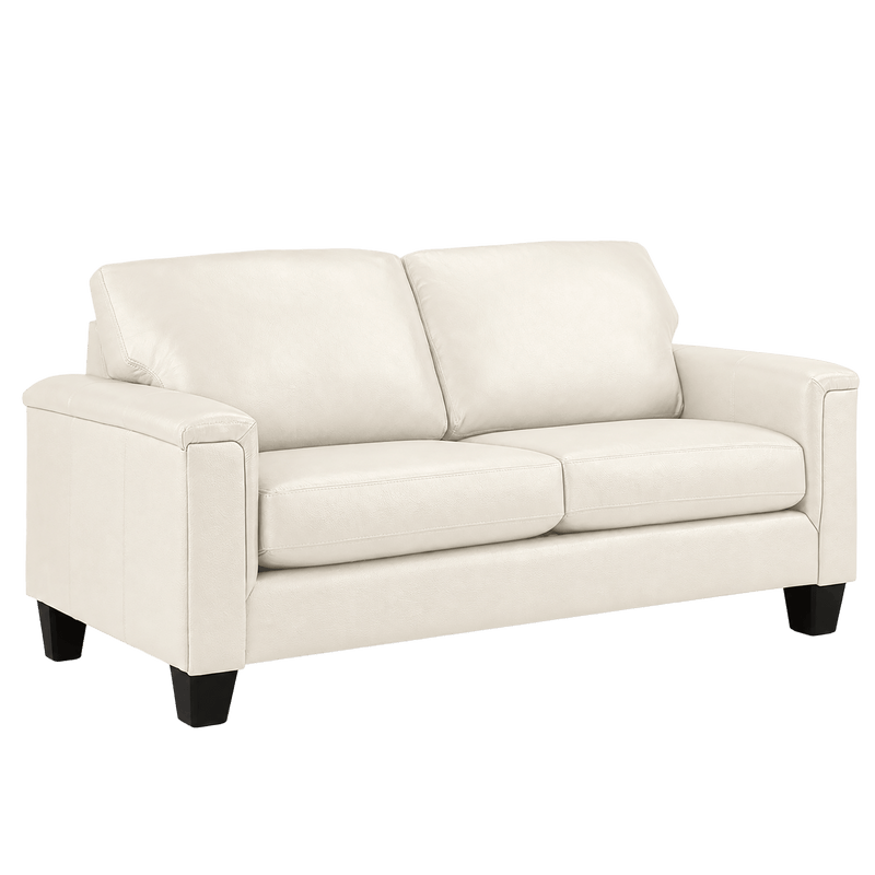 Benson Leather Loveseat - Coja