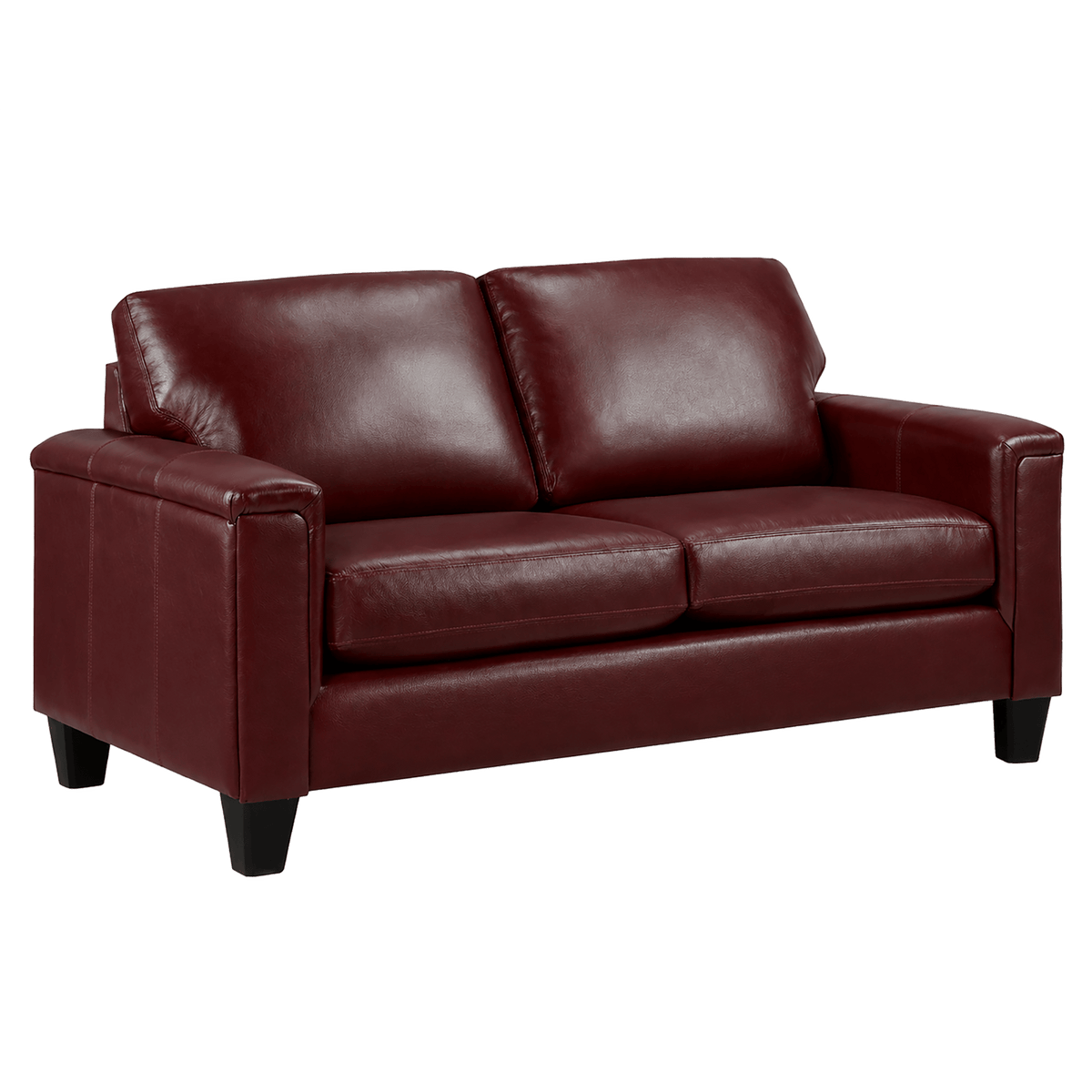 Benson Leather Loveseat - Coja