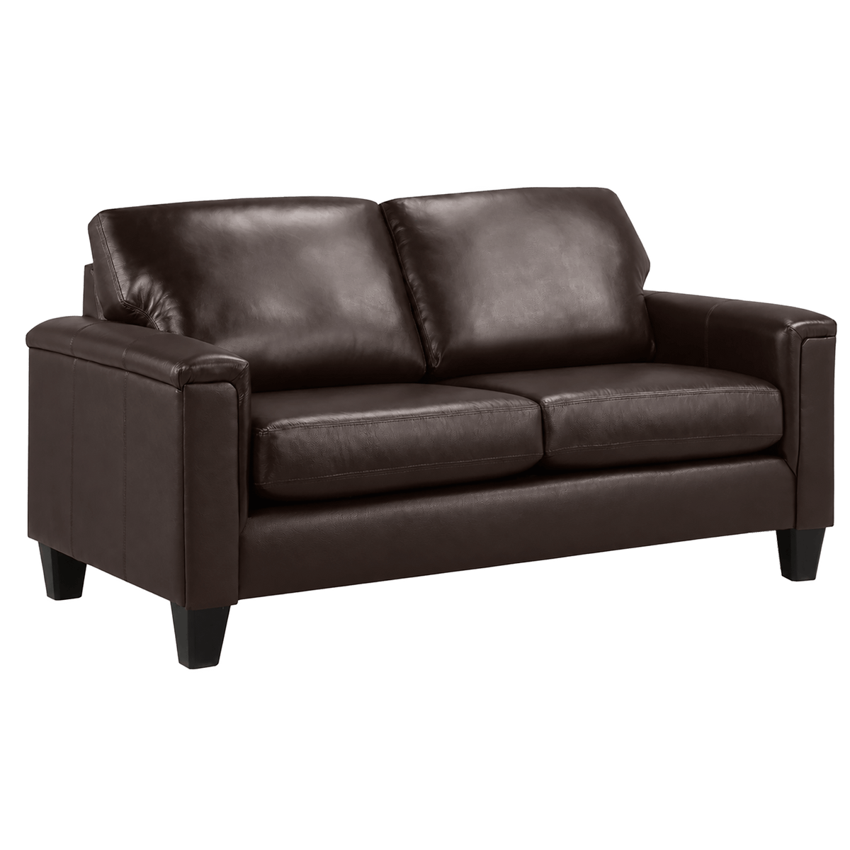 Benson Leather Loveseat - Coja