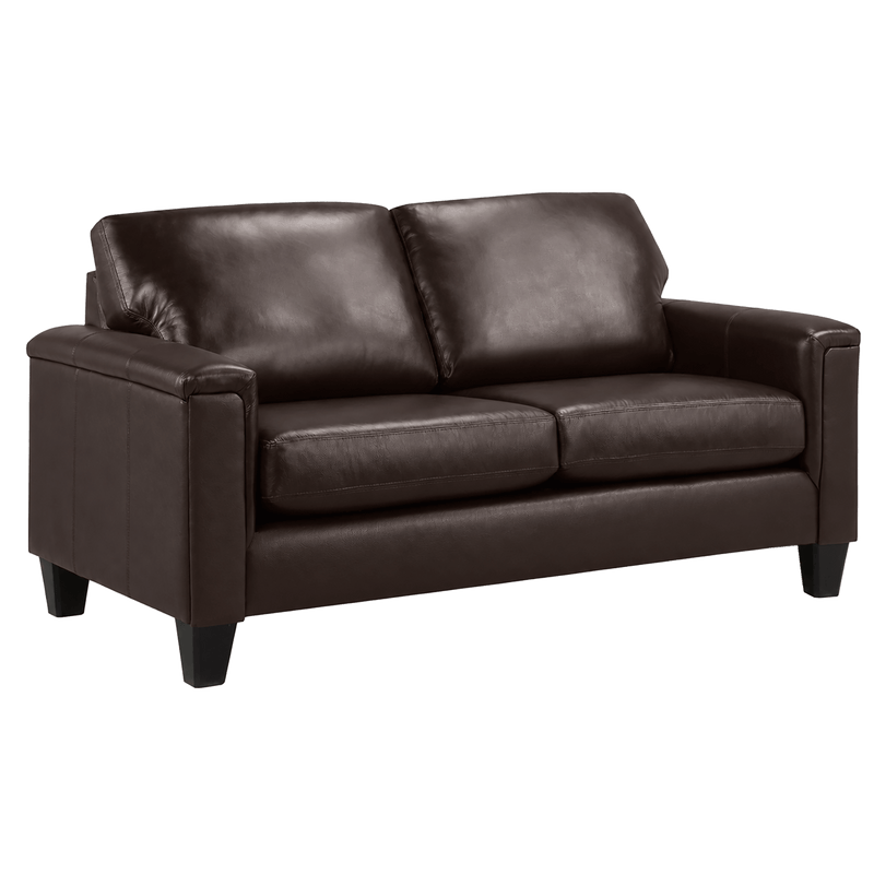 Benson Leather Loveseat - Coja
