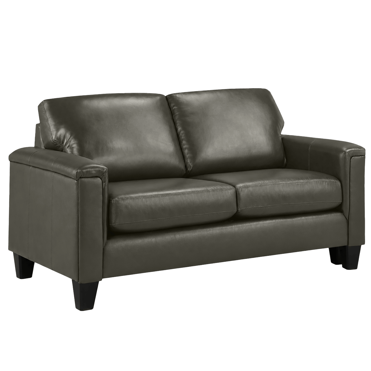 Benson Leather Loveseat - Coja