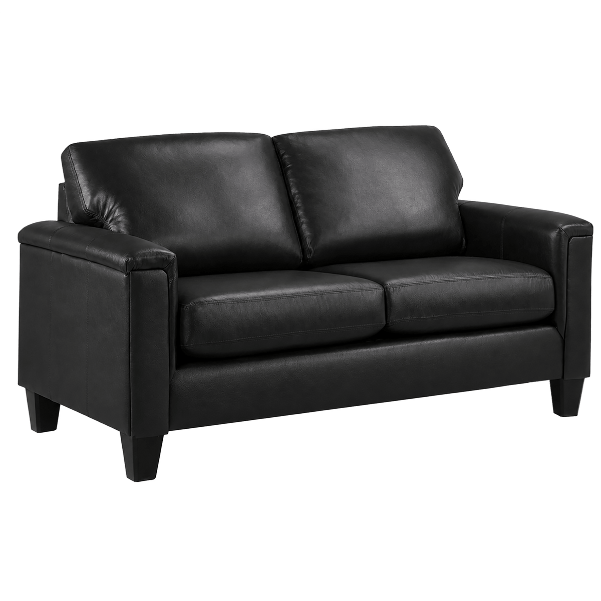 Benson Leather Loveseat - Coja