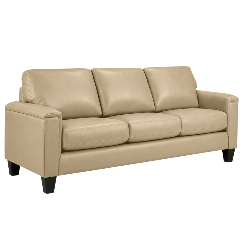 Benson Leather Sofa & Two Chair Set - Coja