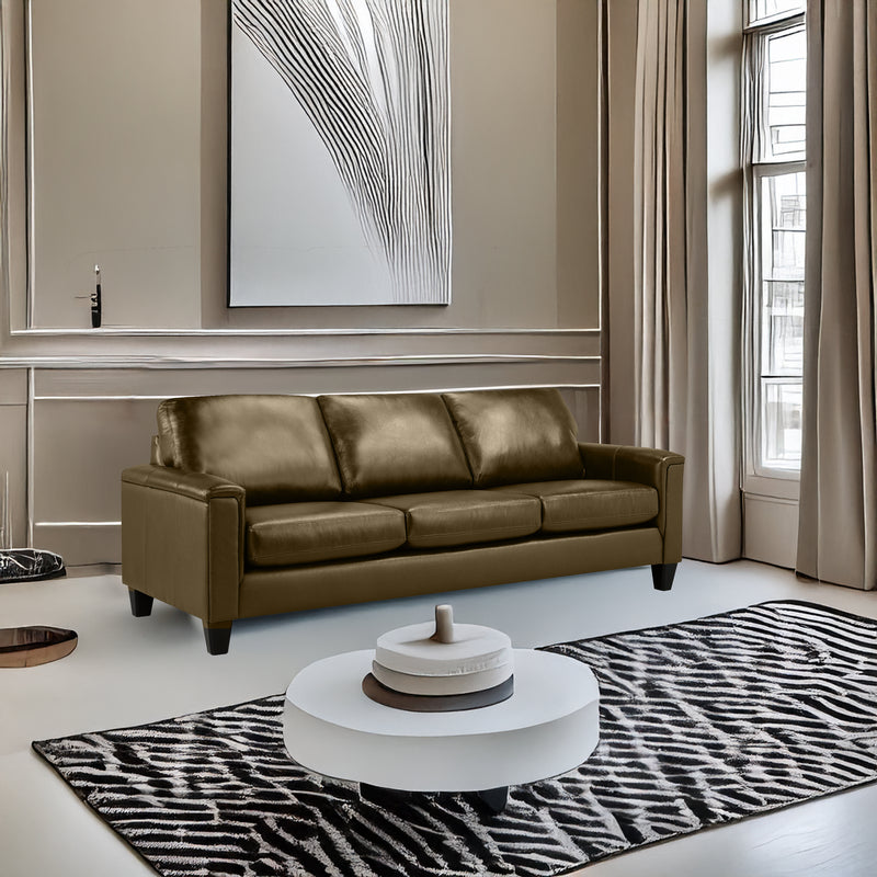 Benson Leather Sofa - Coja