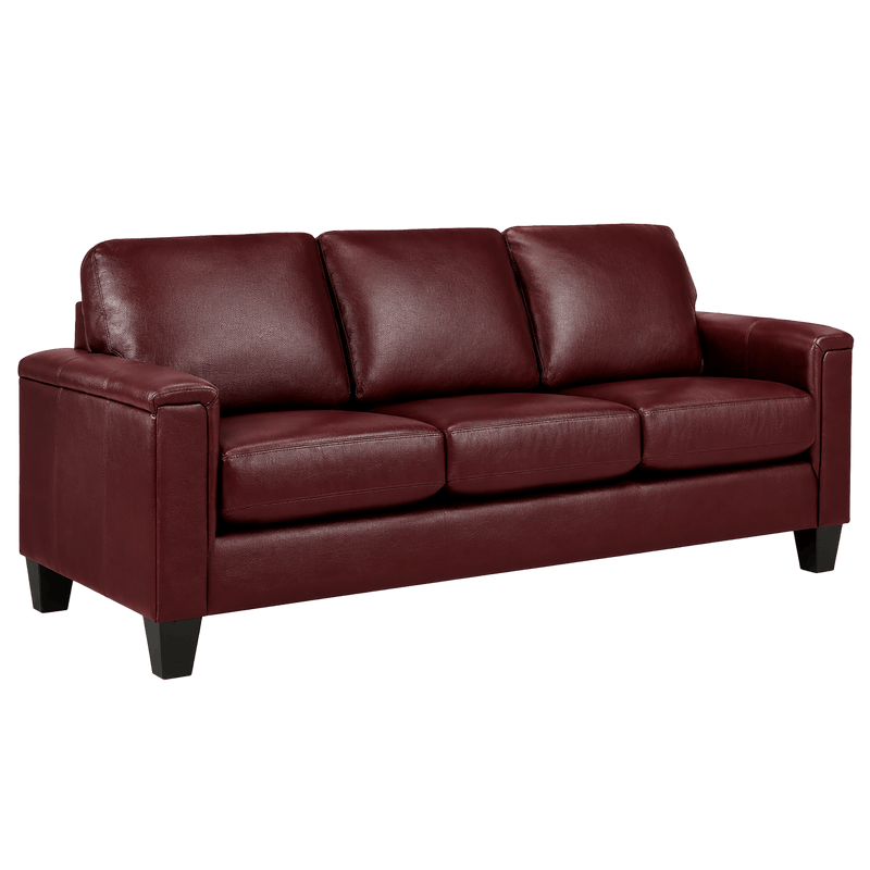 Benson Leather Sofa & Two Chair Set - Coja
