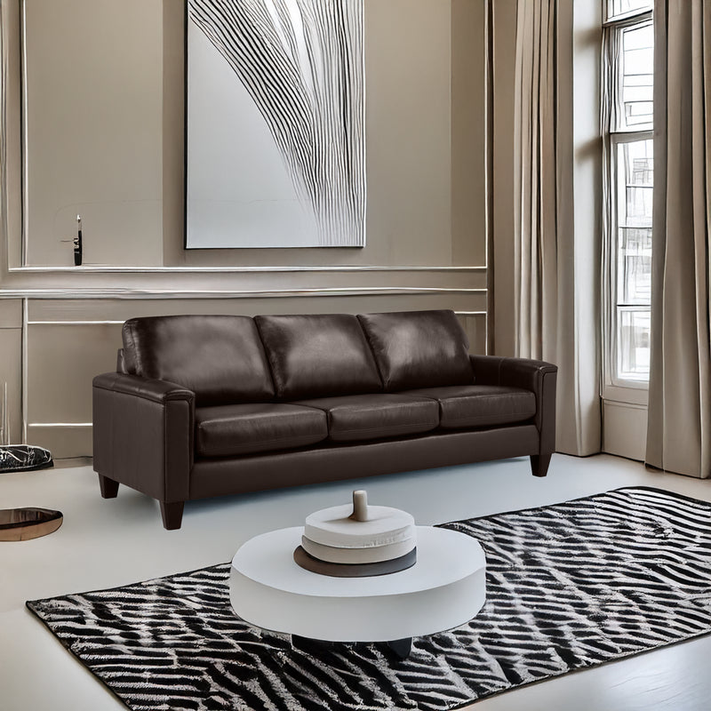 Benson Leather Sofa - Coja