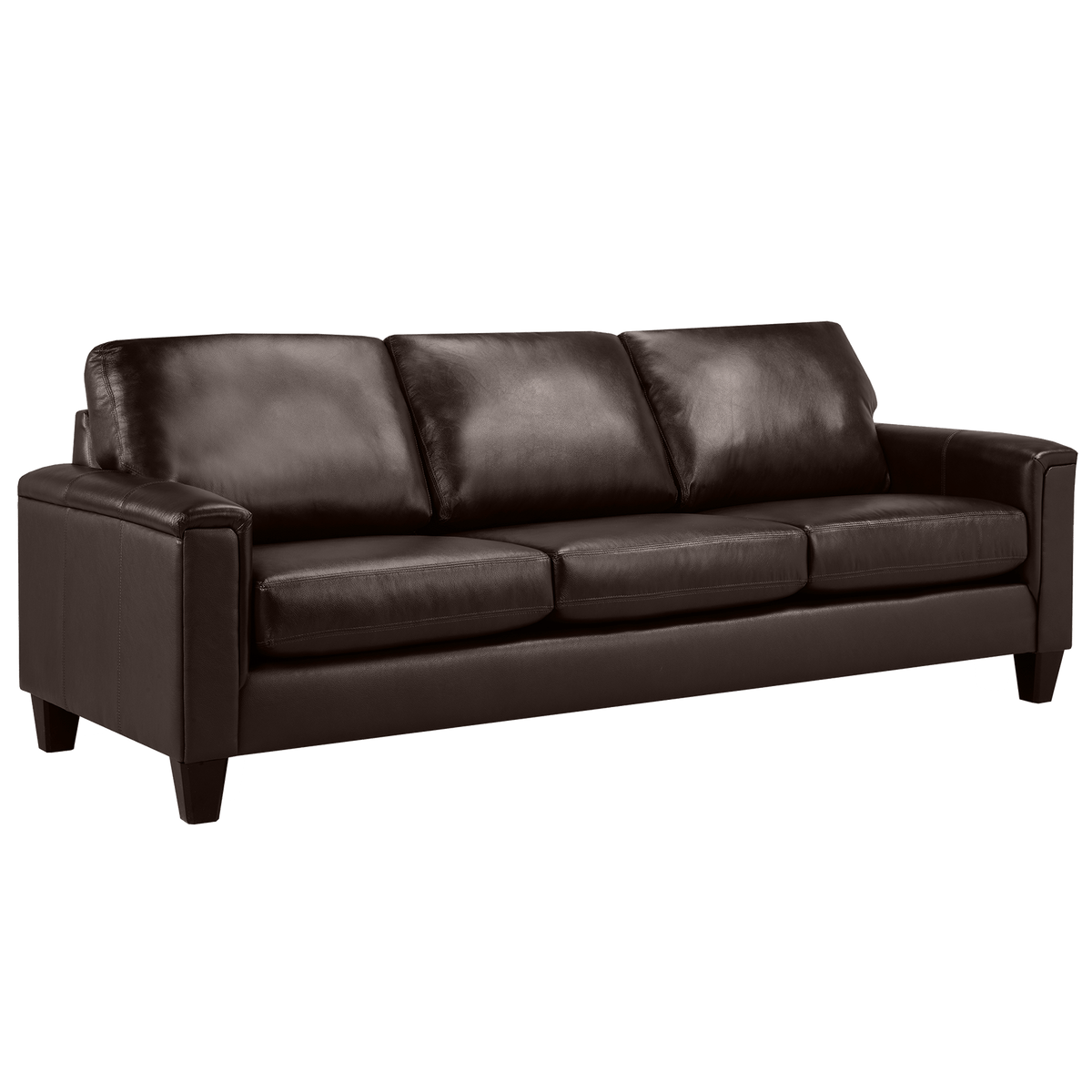 Benson Leather Sofa & Two Chair Set - Coja