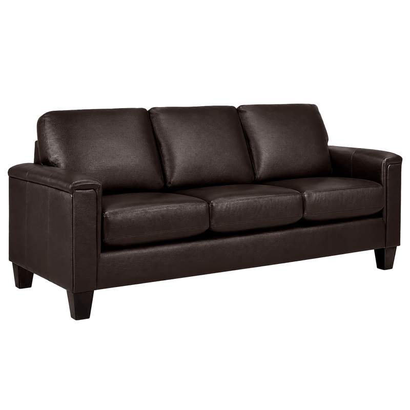 Benson Leather Sofa & Two Chair Set - Coja