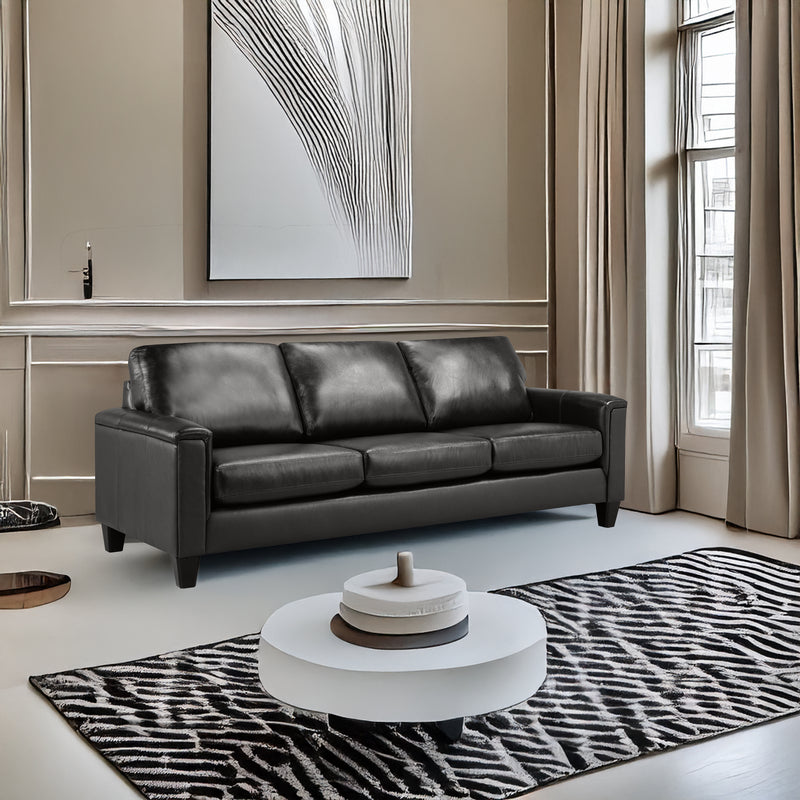 Benson Leather Sofa - Coja