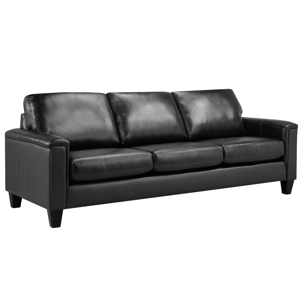 Benson Leather Sofa & Two Chair Set - Coja