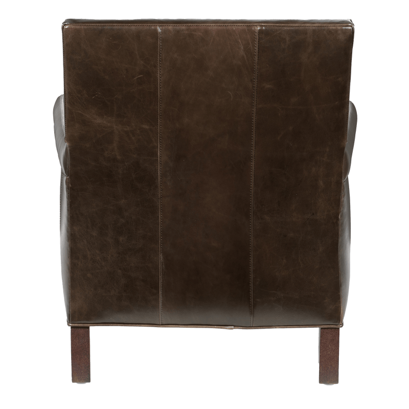 Blaise 31" Wide Side Chair, Leather - Coja