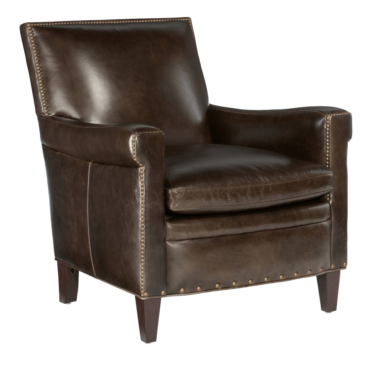 Blaise 31&quot; Wide Side Chair, Leather - Coja