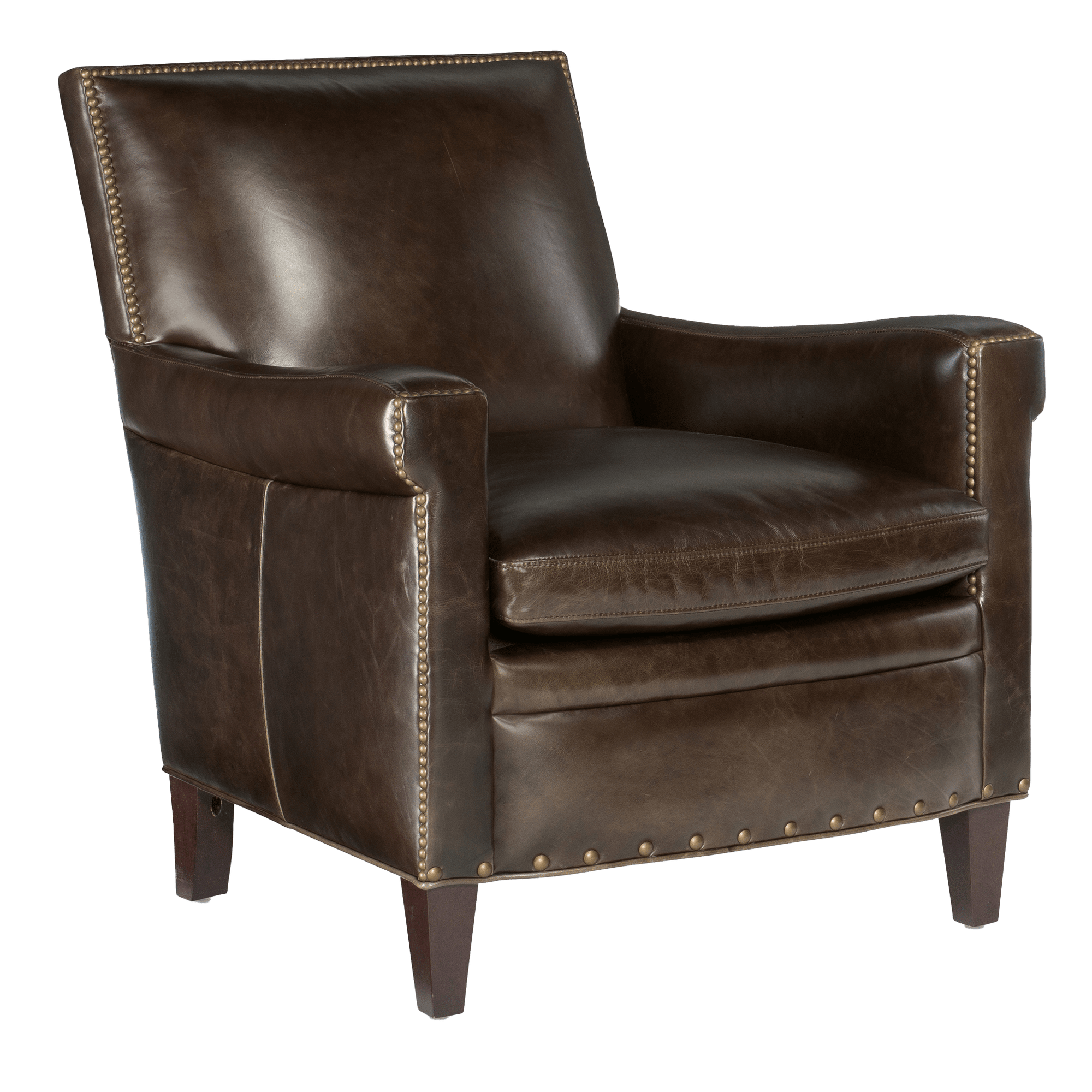 Blaise 31" Wide Side Chair, Leather - Coja